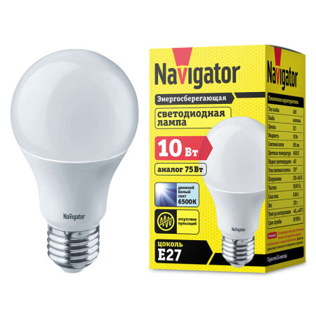 61 237 Navigator Лампа NLL-A60-10-230-6,5K-E27