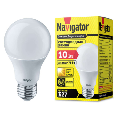 94 387 Navigator Лампа NLL-A60-10-230-2.7K-E27