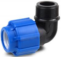 Отвод ПНД 50*1 1/4 Н