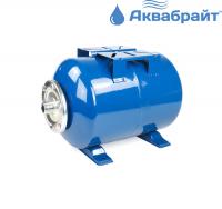 Гидроакумулятор АКВАБРАЙТ100л.горизон, ст.флянец"1 ГМ-100Г