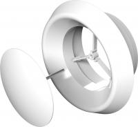 Анемостат приточно-вытяжной регулир. с флянцем D200 20АПВП