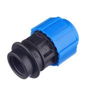 Муфта ПНД 20*1/2 В напорная компрессионная