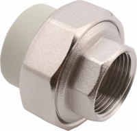 Муфта разъёмная 25 x3/4"В серая Муфта разъёмная 25 x3/4"В серая
