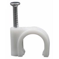 Скоба 12 мм круглая пласт.ИЭК