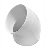 Колено  45 град.д/круглых. воздухов.D100  10ККП