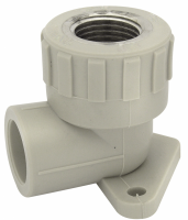 Угол 20х1/2"В с фленцем сер.Light