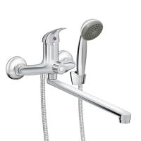 П34 Смеситель для ванны универсальный с керамическим дивертором в корпусе,одноручный П34 Смеситель для ванны универсальный с керамическим дивертором в корпусе,одноручный