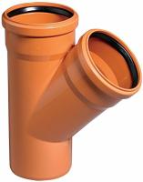 Тройник 160*160*45 (наруж) (уплот.кольцо)