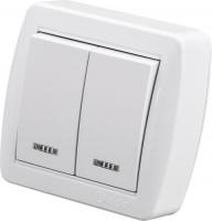 900-0200-203 Ainur белый Выкл.х2 с/п накл. "EGP"