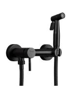 F7503-6 черный с гигиеническим душем  FRAP F7503-6 черный с гигиеническим душем  FRAP