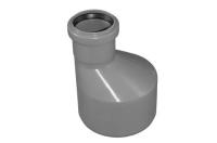 Патрубок перех. 110*50 короткий ПП (уплот. кольцо)