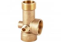 Переходник латуннный подключ.(1"М,1"F.1/4"М,1/4"F)ТВС3-5WAYS