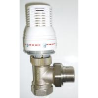 Кран 3/4" термостат (угловой д/рад) Ч Кран 3/4" термостат (угловой д/рад) Ч
