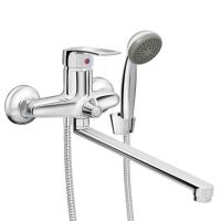 Ц34 Смеситель для ванны универсальный с керамическим дивертором в корпусе,одноручный Ц34 Смеситель для ванны универсальный с керамическим дивертором в корпусе,одноручный