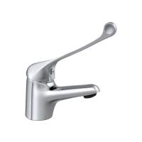 Х10 Смеситель для умывальника с литым изливом локтевой,одноручный Х10 Смеситель для умывальника с литым изливом локтевой,одноручный