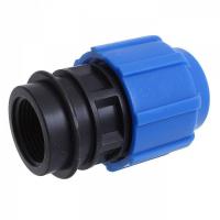 Муфта ПНД 50*1-1/2 В напорная компрессионная