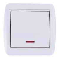 900-0200-201 Ainur белый Выкл.с/п накл."EGP" 900-0200-201 Ainur белый Выкл.с/п накл."EGP"