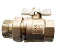 Кран шар.STI шт.нак.г.25 баб.