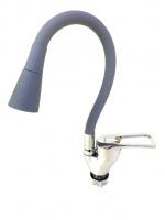 Смеситель DNE8-LG-305 кухня силикон серый Дионис Смеситель DNE8-LG-305 кухня силикон серый Дионис