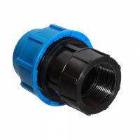 Муфта ПНД 20*3/4 В напорная компрессионная