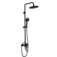 F 2429 Душевая система черная FRAP