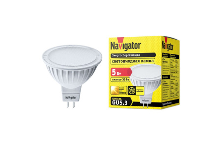 94 263 Navigator Лампа NLL-MR16-5-230-3K-GU5.3